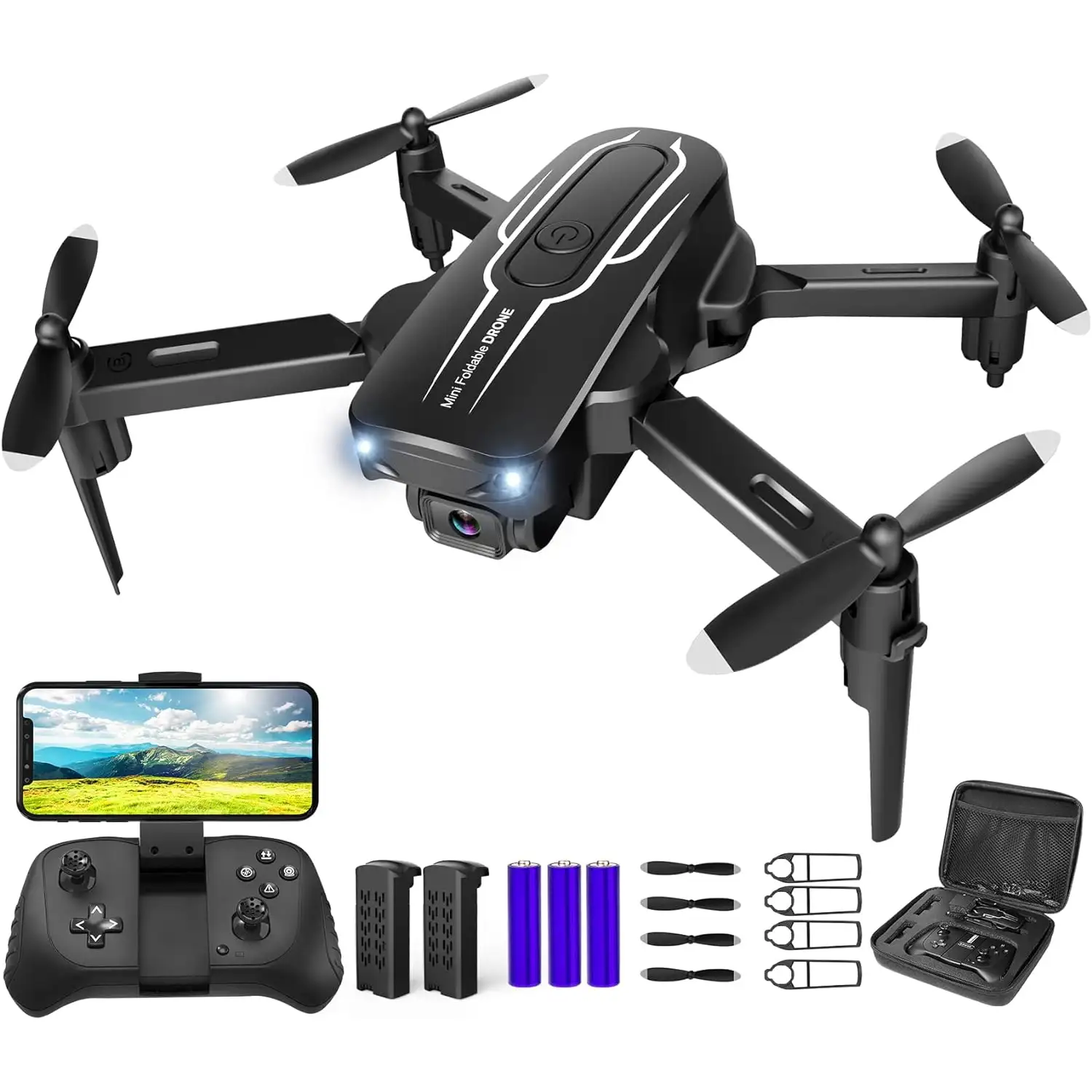 Oviliee Mini Drone with Camera for Adults Kids - 1